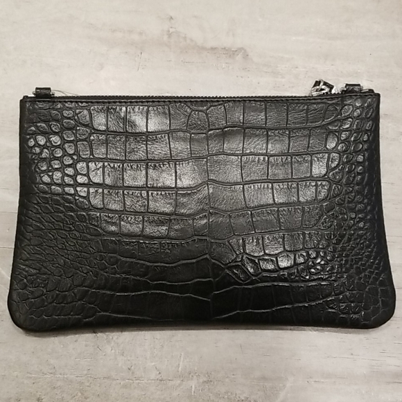 💕LANCASTER PARIS💕 Element Croco Pochette 8" - Picture 5 of 11